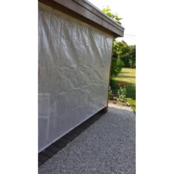 Gewapende Folie 170 G/m² - 200 × 300 Cm -Aanbiedingen Tuin Bliss Winkel afschermfolie met bevestigingsringen 1533807613 3 600