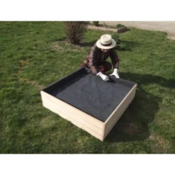 Gronddoek In Vilt Voor Vierkante Moestuin 120 × 120 Cm -Aanbiedingen Tuin Bliss Winkel gronddoek in vilt vierkante moestuin 1513765107 3 600