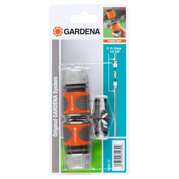 Koppelingsset GARDENA 13 Mm (1/2'') 1 Koppelingsset GARDENA 13 Mm (1/2'')
