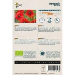 Aanbiedingen Tuin Bliss Winkel -Aanbiedingen Tuin Bliss Winkel organic papaver rhoeas red bio 1646840371 1306 600