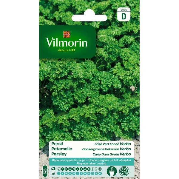 Peterselie Verbo Donkergroene Gekrulde 1 Peterselie Verbo Donkergroene Gekrulde
