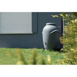 Regenton Grijs - 360 Liter -Aanbiedingen Tuin Bliss Winkel regenton grijs 360 liter 1649231187 2 600