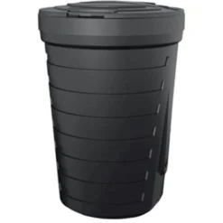 Regenton Zwart - 210 Liter