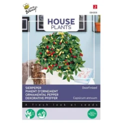 Aanbiedingen Tuin Bliss Winkel 4 Sierpeper Dwarf Mixed - Capsicum Annuum