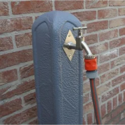 Waterzuil Met Kraan En Aansluiting - Grijs -Aanbiedingen Tuin Bliss Winkel tuinpaal met waterkraan 1498043411 1 600